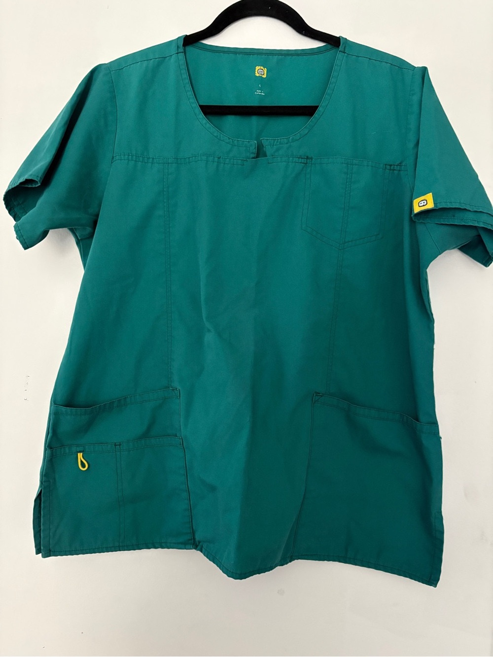 WonderWink Women’s Green Short Sleeve Scrub Top